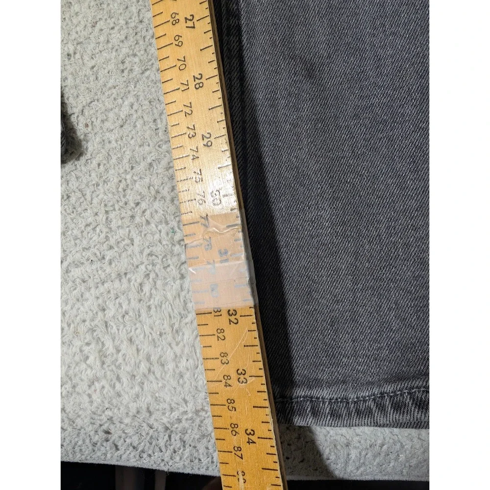 Banana Republic Jeans Mens 32/34 Gray/Black Legacy‎ Slim Fit Stretch